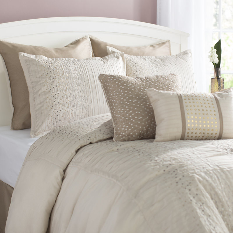 cream comforter set